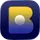 The Blankie app icon, a yellow-to-blue gradient B with a cream moon on midnight navy