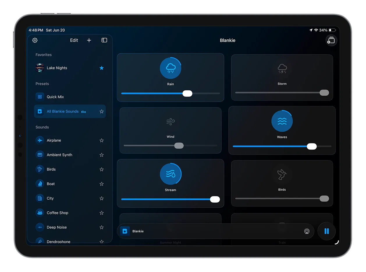 iPad — App window